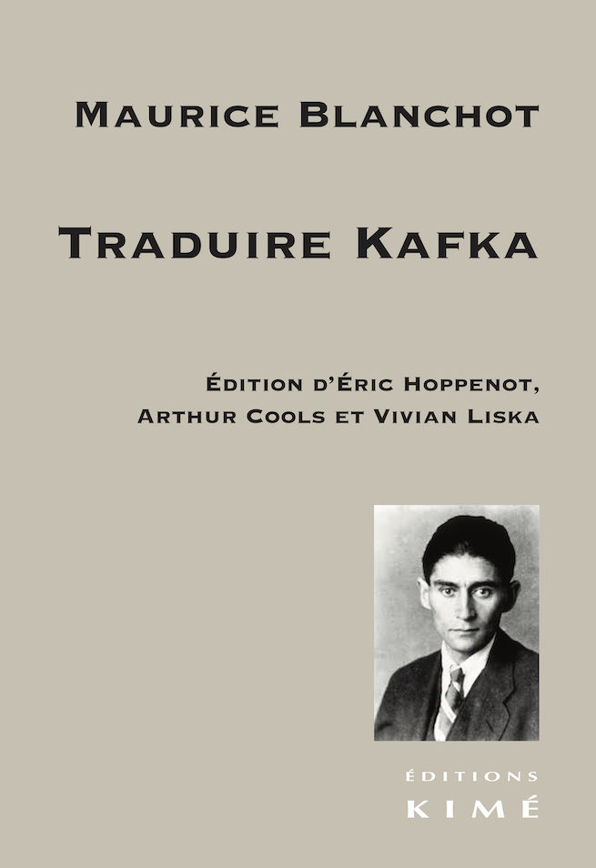 Traduire Kafka - Éditions Kimé